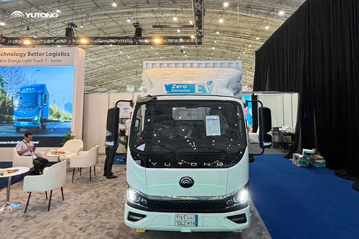 Participation de Yutong Truck au 3e Salon de lAutomobile VE (nom officiel : EV Auto Show Riyadh)